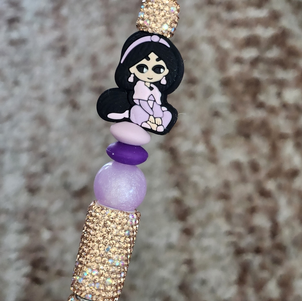 Beaded Jasmine Pen